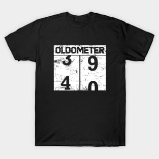 Oldometer 40th birthday T-Shirt